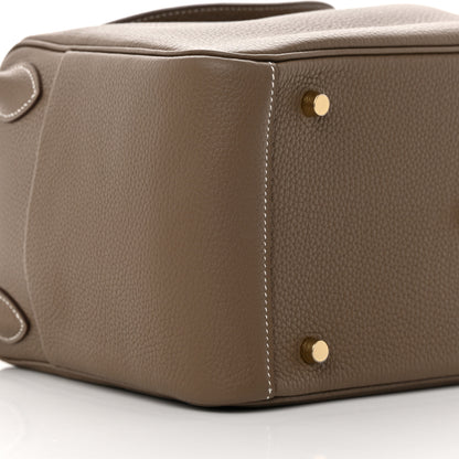 Hermes Taurillon Clemence Lindy 30 Etoupe 9 of 11