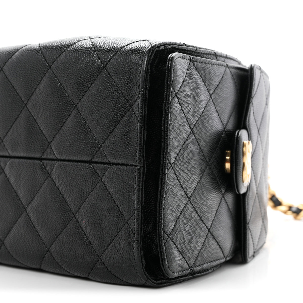 Chanel Caviar Quilted Small Chanel 25 Handbag Black 10 of 11