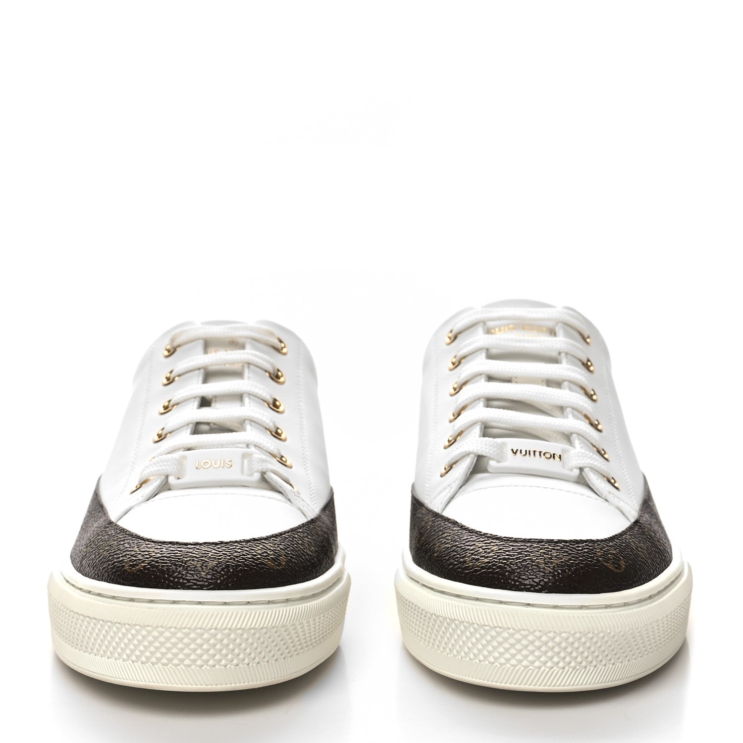 Louis Vuitton Monogram Womens Stellar Sneakers 39 White 2 of 7