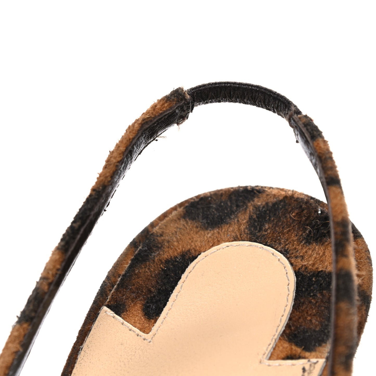 Veau Velours Taralita 85 Thong Sandals 37 Leo