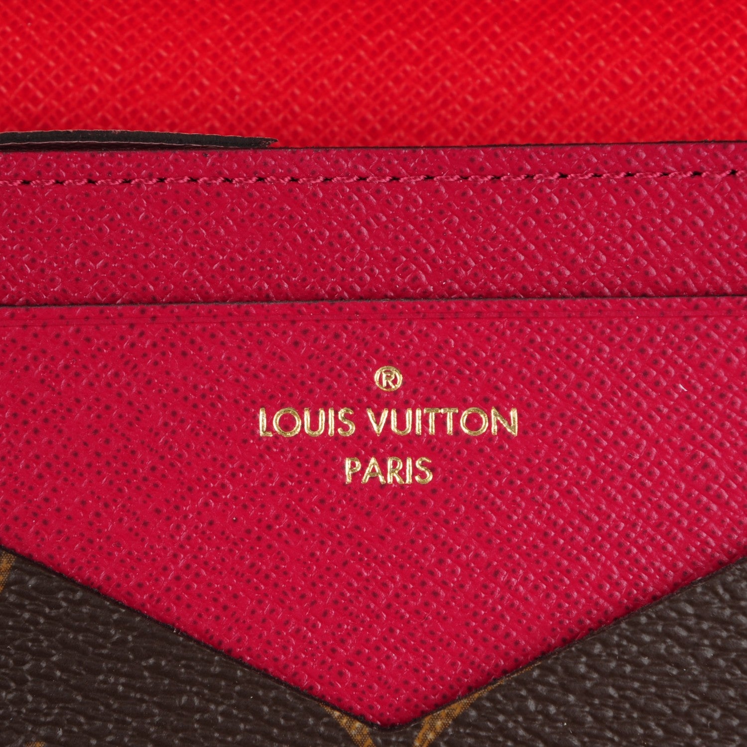 Louis Vuitton Monogram Jeanne Wallet Coquelicot 5 of 8