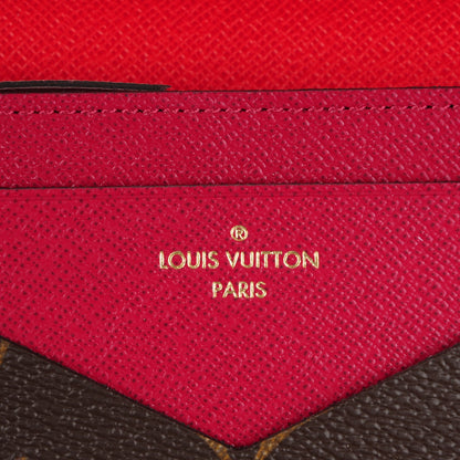 Louis Vuitton Monogram Jeanne Wallet Coquelicot 5 of 8