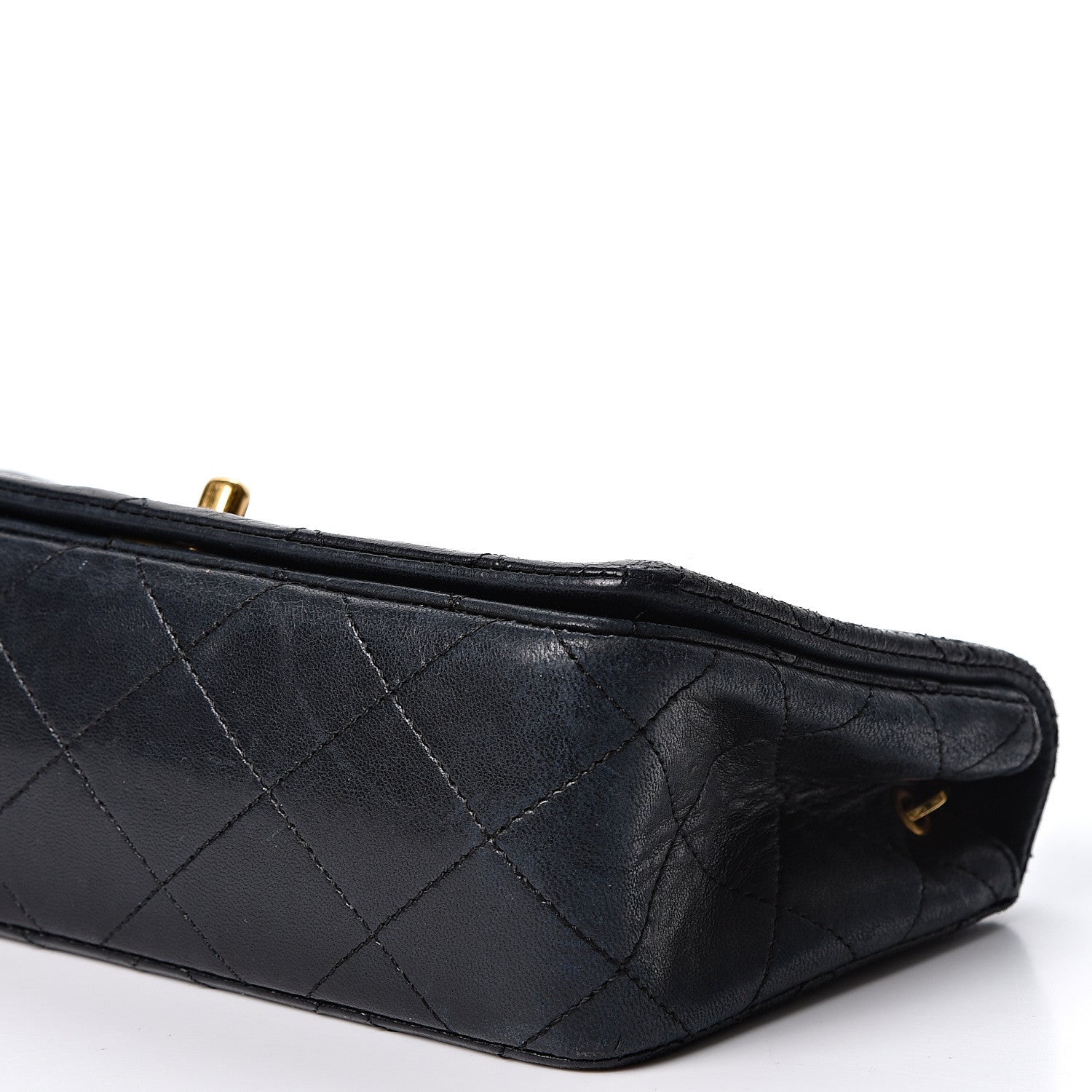 Chanel Lambskin Quilted Small Single Flap Black 10 of 10