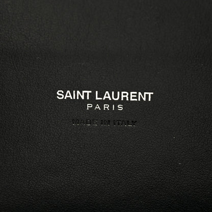 Saint Laurent Calfskin Crocodile Embossed Baby Sac De Jour Black 7 of 10
