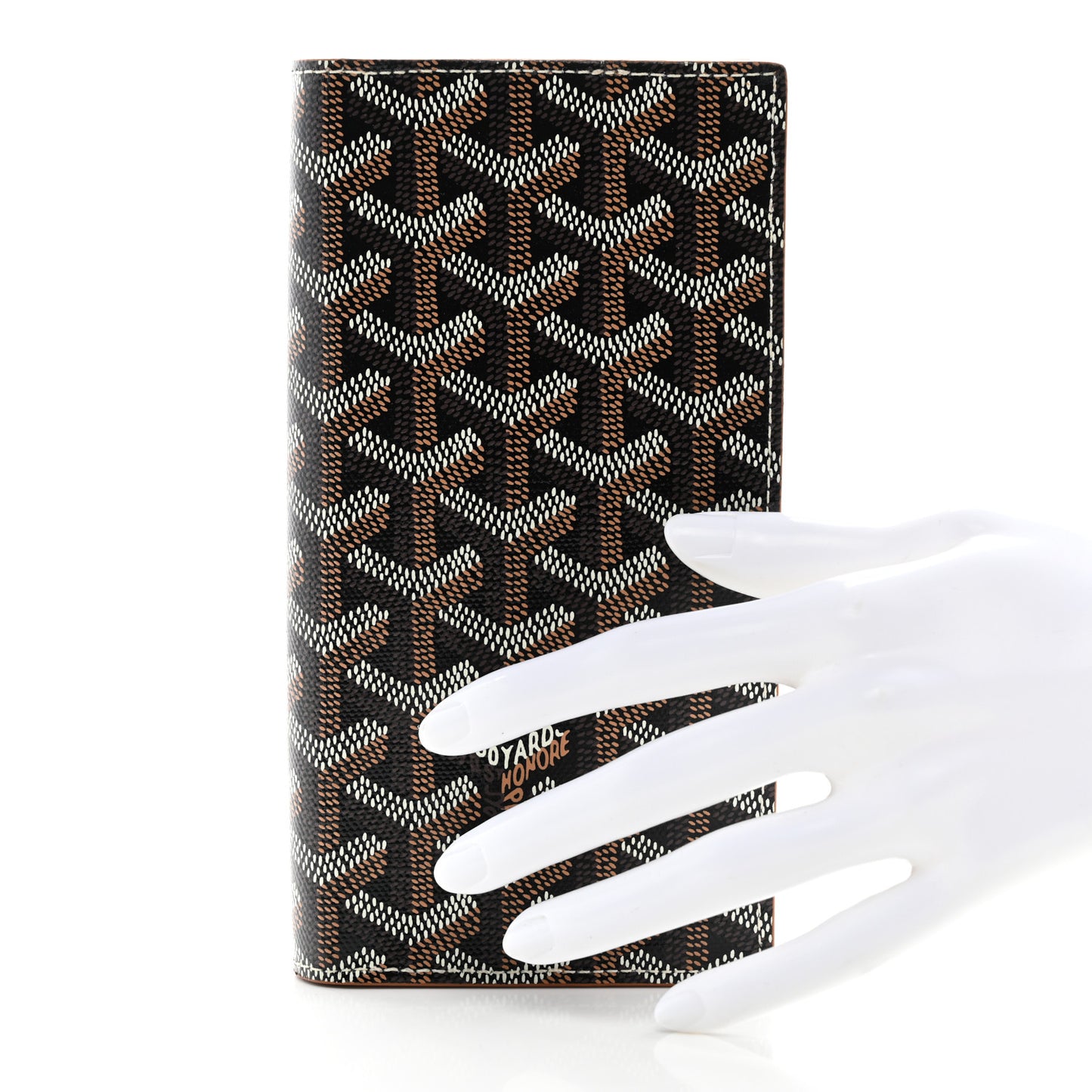 Goyardine Saint-Lambert Wallet Black Gold