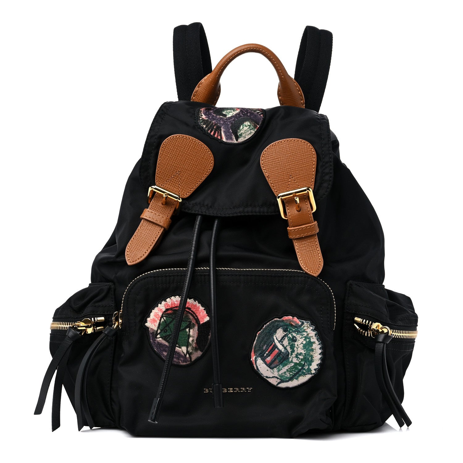 Burberry Nylon Patches Medium Rucksack Black 1 of 9