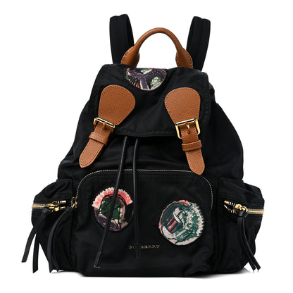 Burberry Nylon Patches Medium Rucksack Black 1 of 9