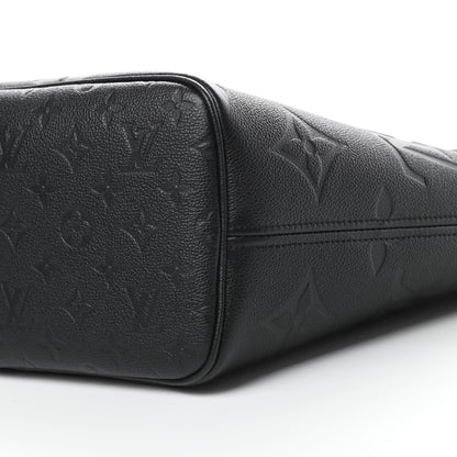 Louis Vuitton Empreinte Monogram Giant Neverfull MM Black 11 of 13
