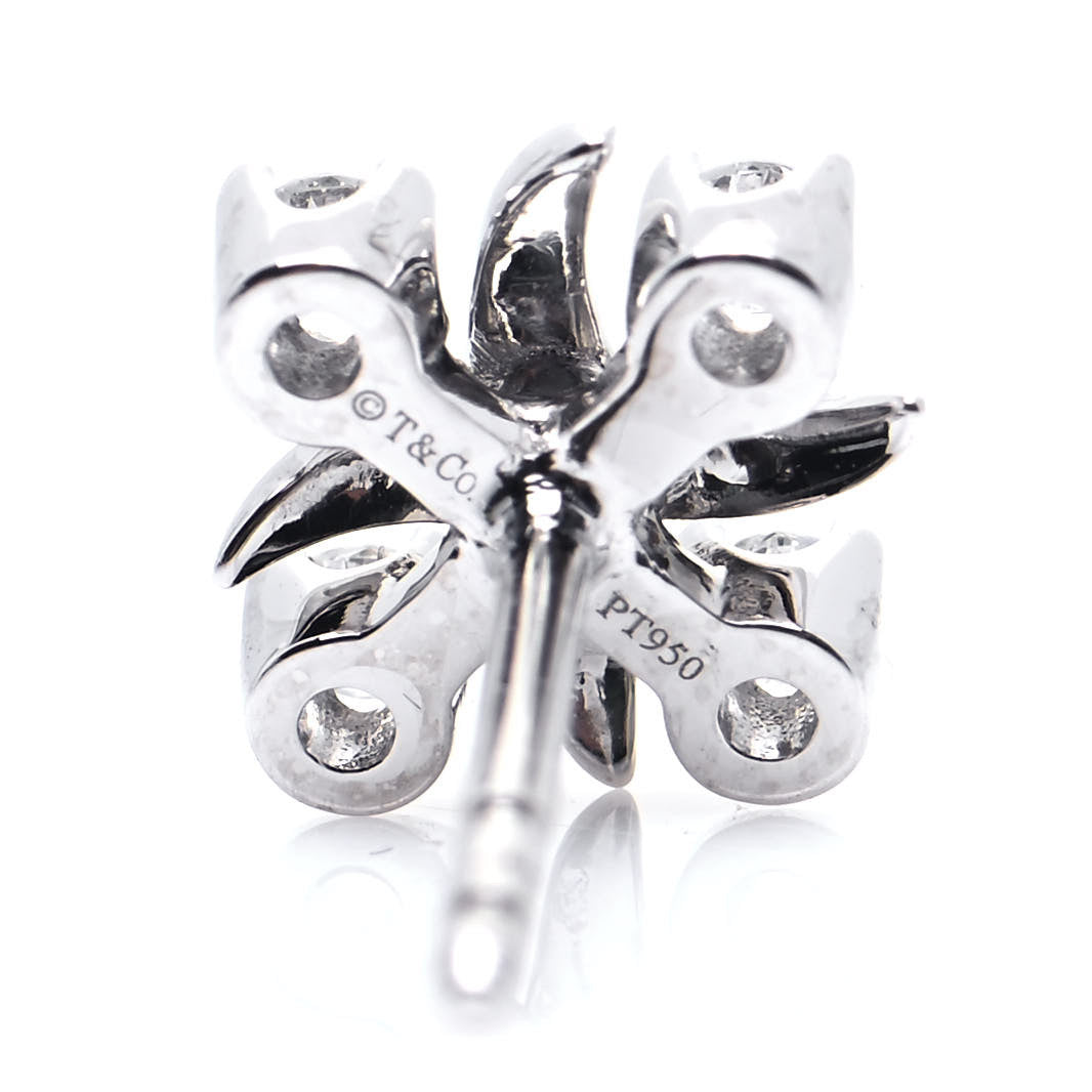 Platinum Diamond Schlumberger Lynn Earrings