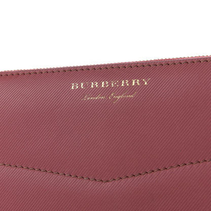 Burberry Trench Calfskin Zip Around Wallet Blossom Pink 9 of 9