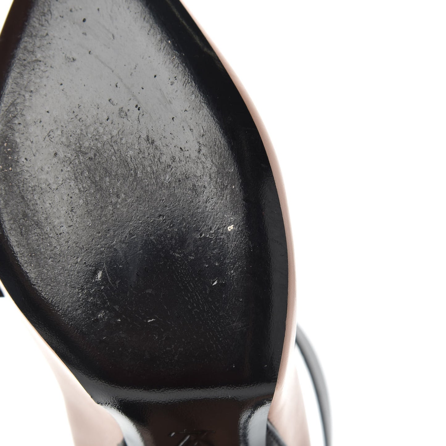 Calfskin Matchmake Cross Pumps 37.5 Beige Black