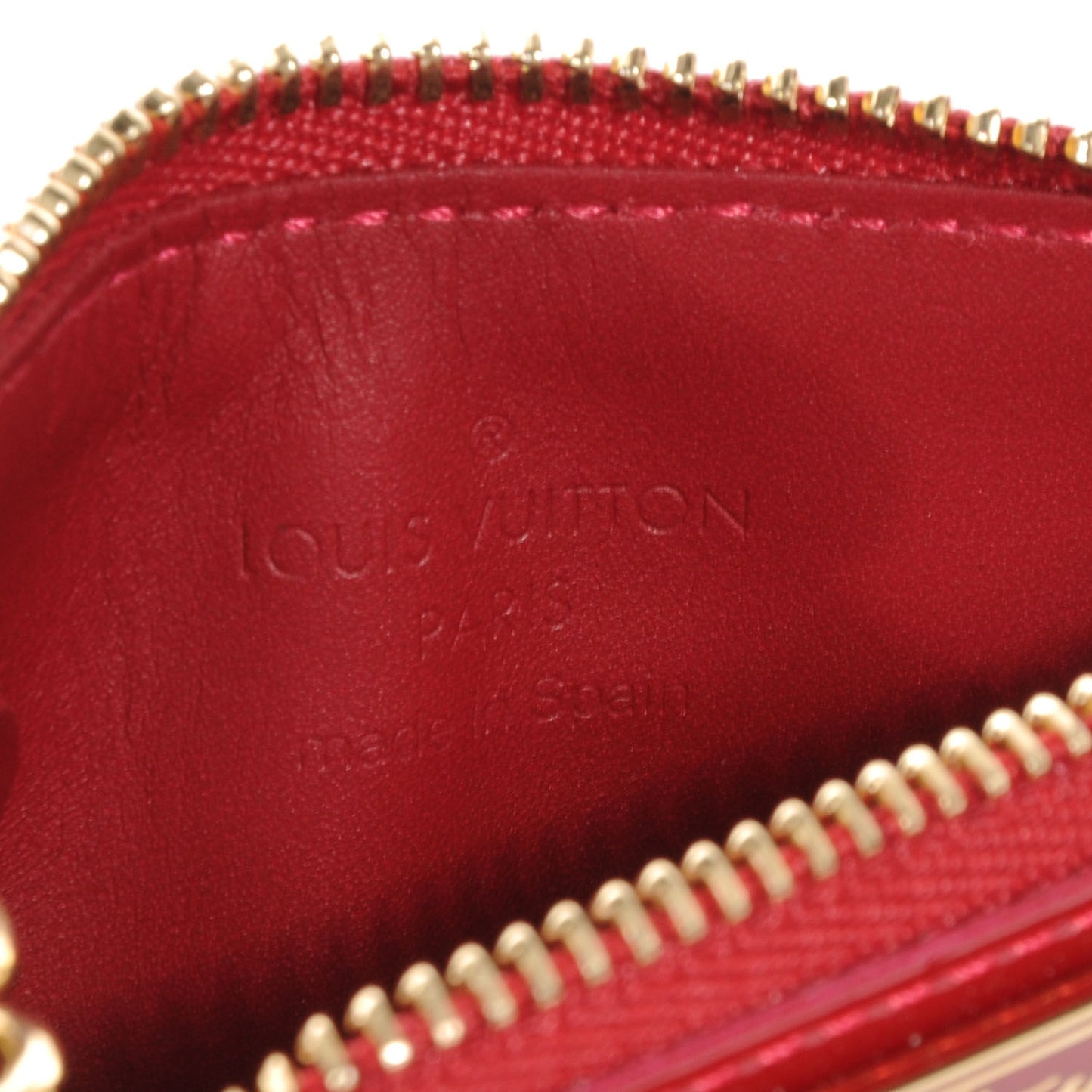 Vernis Key Pouch Pomme D'Amour