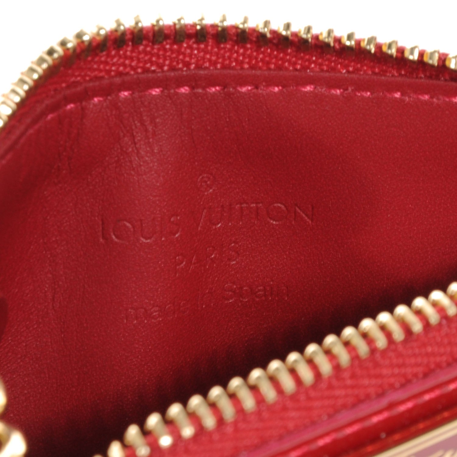 Louis Vuitton Vernis Key Pouch Pomme D'Amour 7 of 8