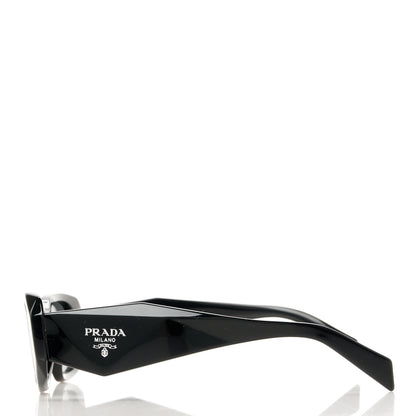 Prada Acetate Symbole Sunglasses SPR 17W Black 3 of 8