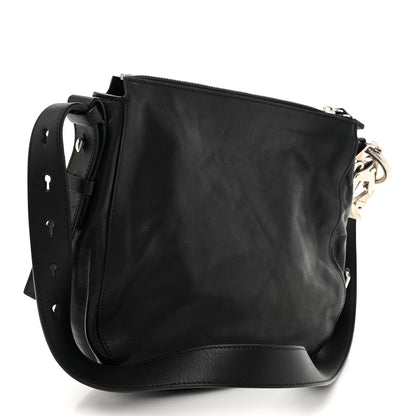 Burberry Calfskin Small Knight Bag Black 3 of 10