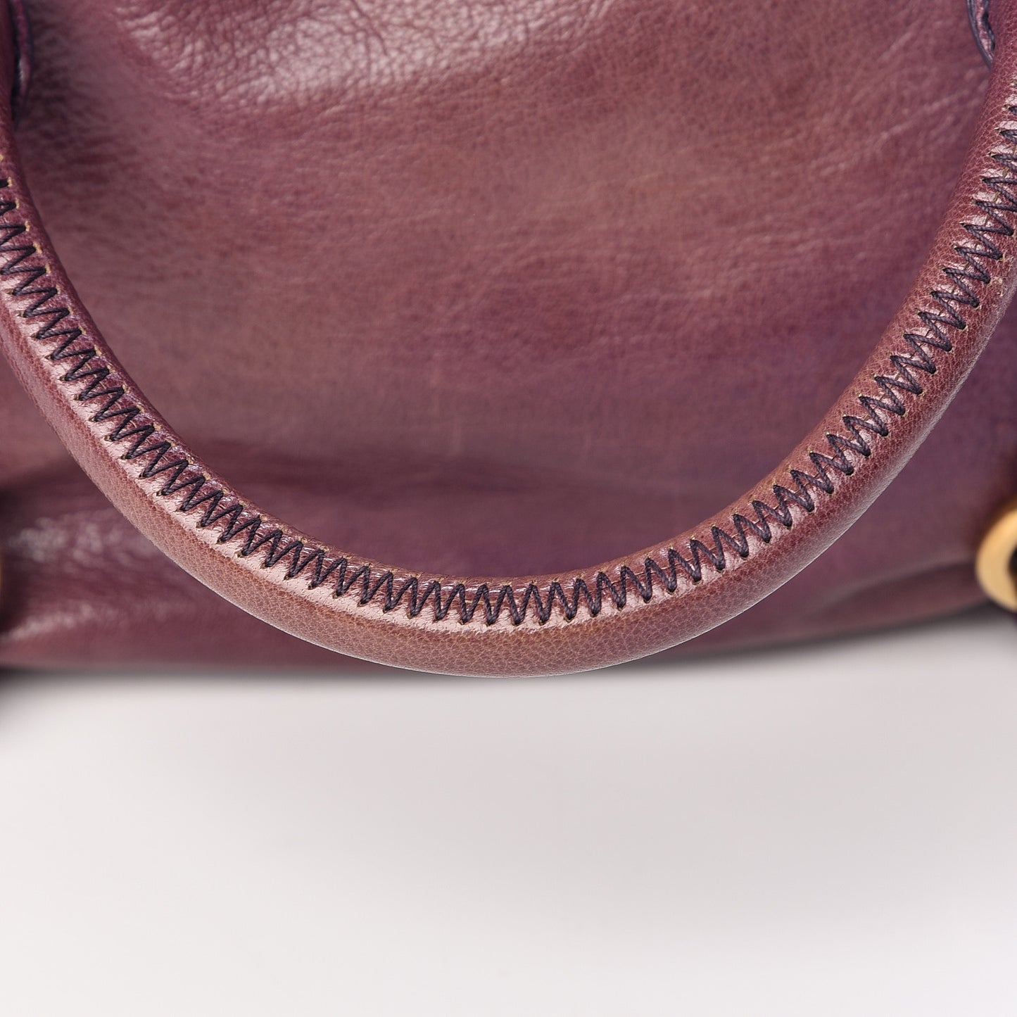 Vitello Lux Mini Bow Bag Viola