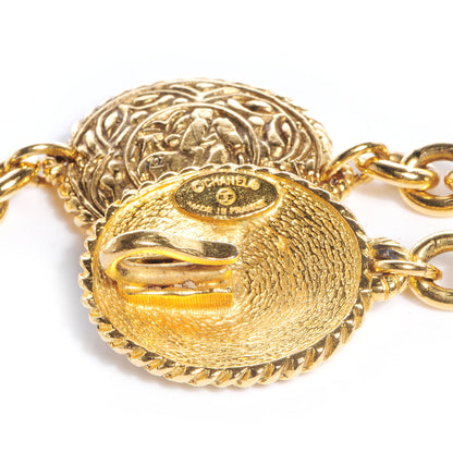 Chanel Chain Medallion Belt Gold 6 of 6