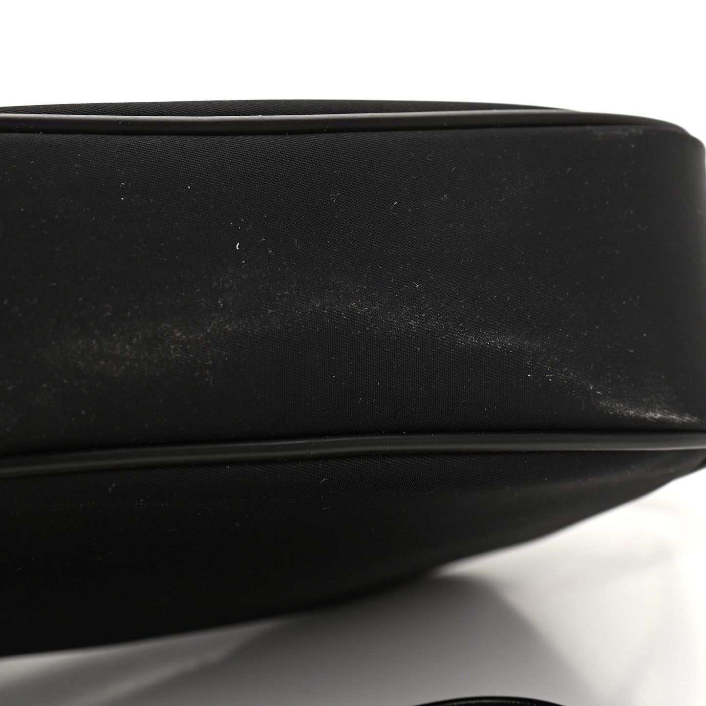 Lambskin Nylon Small Camp Camera Bag Black