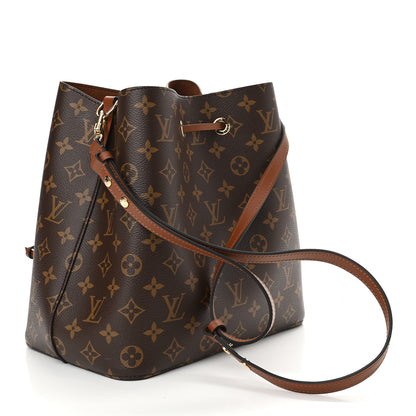 Louis Vuitton Monogram Neonoe MM Caramel 3 of 10