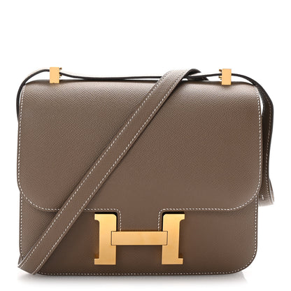 Hermes Epsom Horseshoe Constance 24 Etoupe 1 of 11