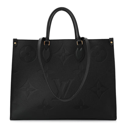 Louis Vuitton Empreinte Monogram Giant Onthego GM Black 1 of 10