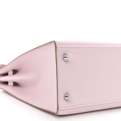 Hermes Epsom Kelly Sellier 25 Mauve Pale 9 of 11