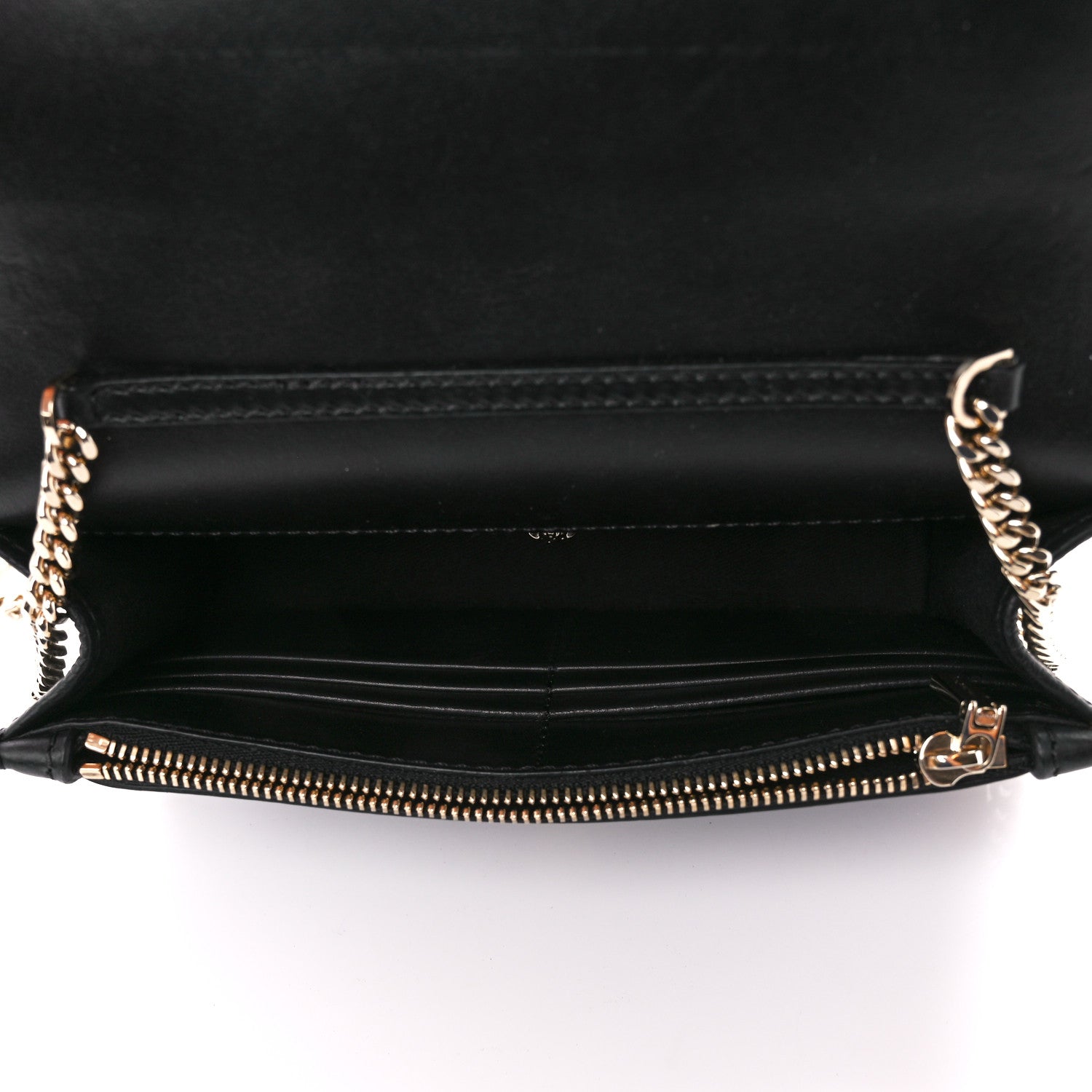 Versace Grained Calfskin Medusa Evening Clutch Bag Black 4 of 11