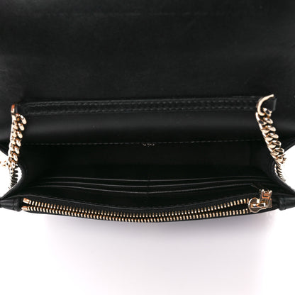 Versace Grained Calfskin Medusa Evening Clutch Bag Black 4 of 11
