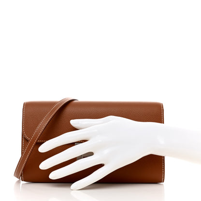 Hermes Evercolor Constance Wallet To Go Gold 2 of 8