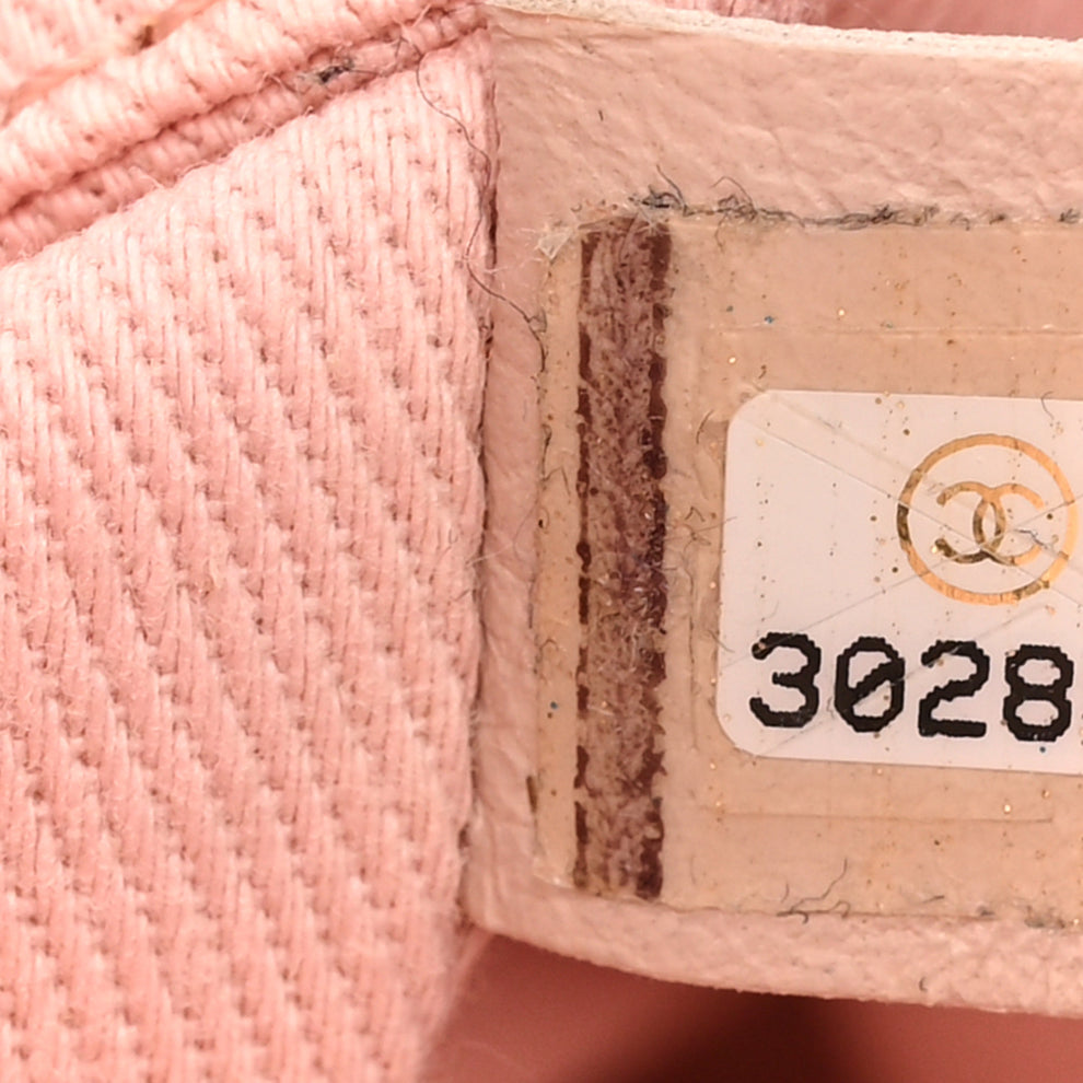 Small Addition Icon Chanel Mixed Fibers Calfskin Small Deauville Tote Rose Pink 1997429 ...