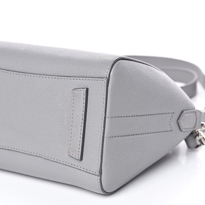 Givenchy Sugar Goatskin Mini Antigona Pearl Grey 10 of 12
