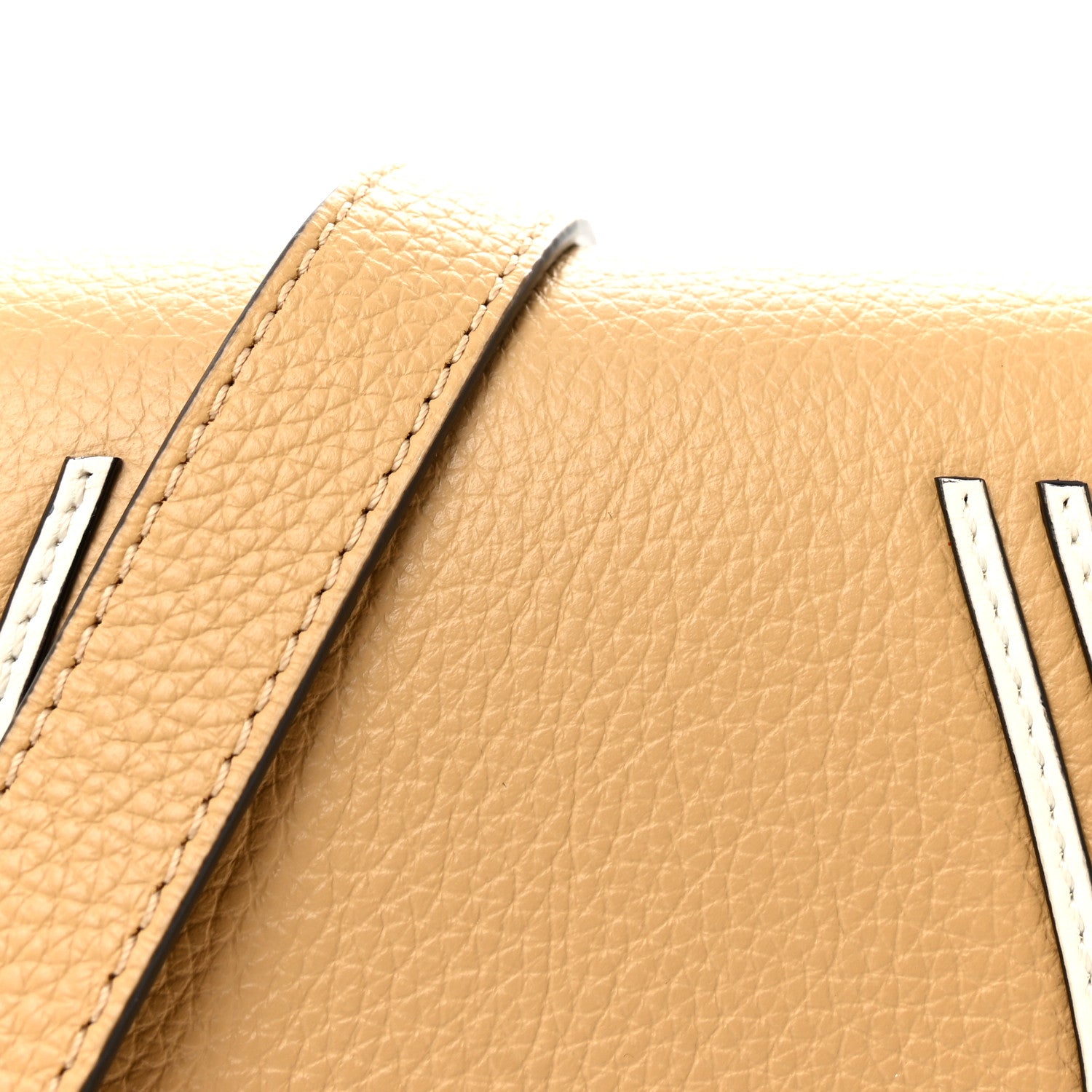 Chloe Calfskin Small Marcie Saddle Bag Soft Tan 8 of 10