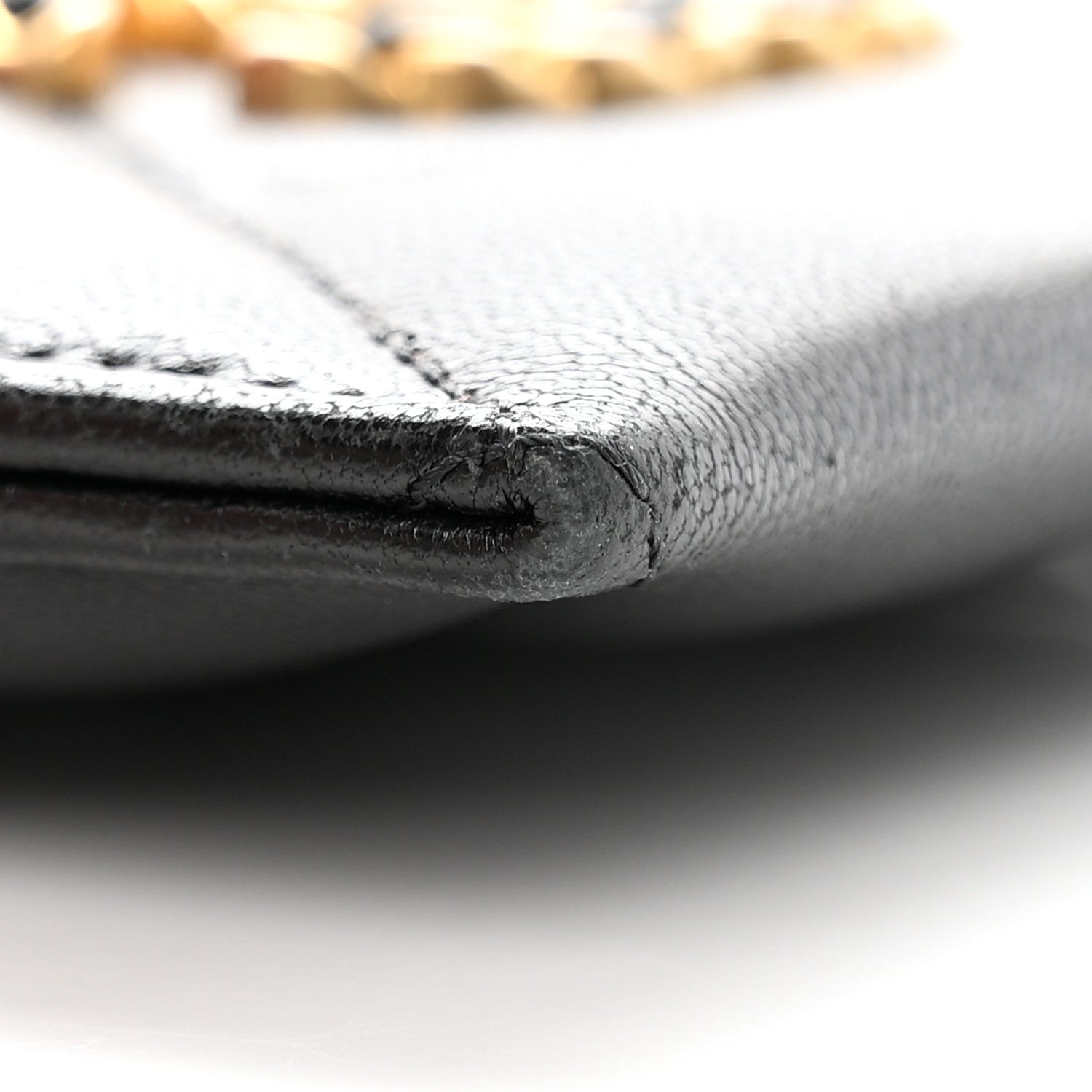 Chanel Lambskin Quilted Chanel 19 Card Holder Black 10 of 15
