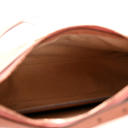 Gucci Monogram Textured Dollar Calfskin Small Ophidia Hobo Cloche Rose Pink 5 of 12