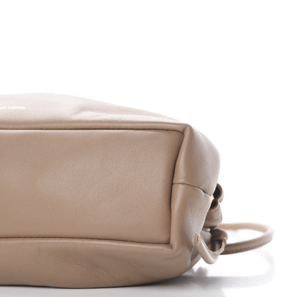 Mansur Gavriel Lambskin Cloud Mini Clutch Biscotto 6 of 10