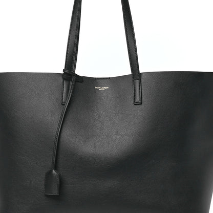 Saint Laurent Calfskin Large Shopping Tote Black 9 of 11