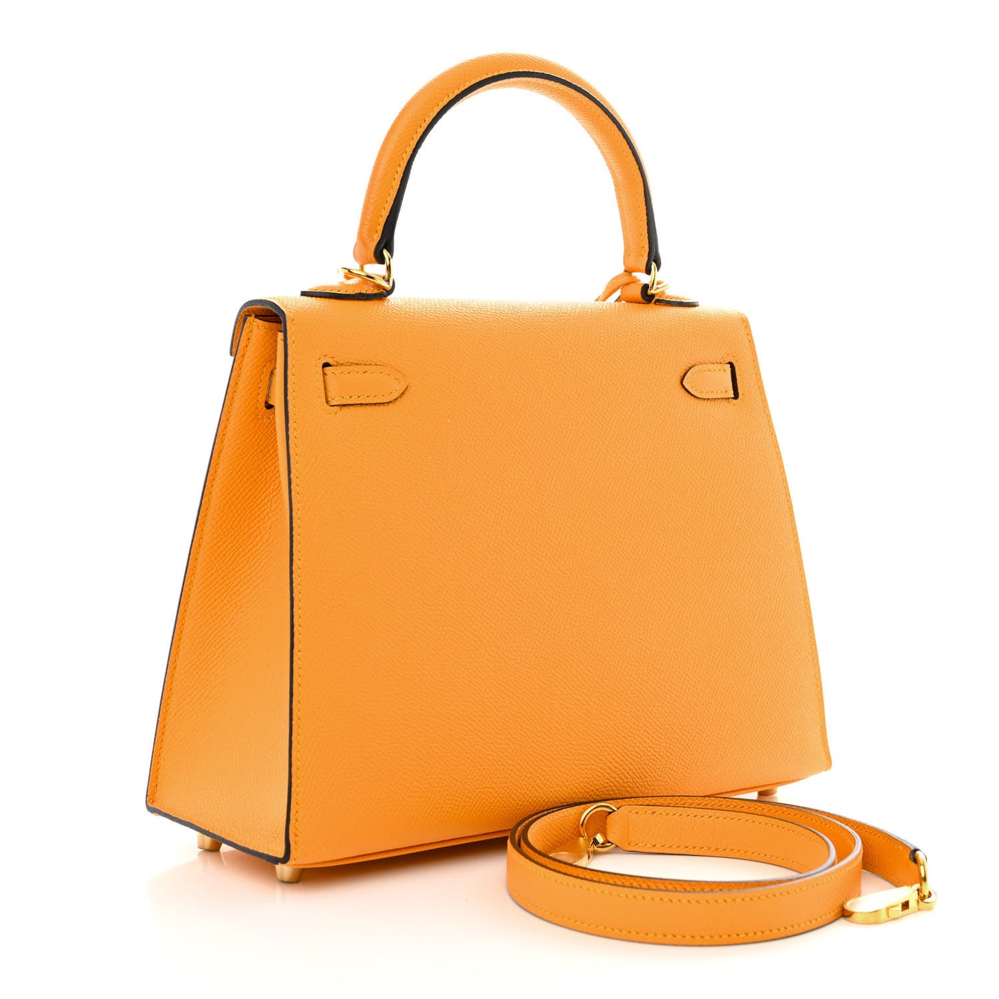 Epsom Horseshoe Kelly Sellier 25 Jaune D'or Feu