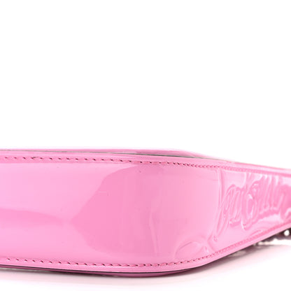 Christian Louboutin Patent Loubila Chain Clutch Gummy 9 of 13