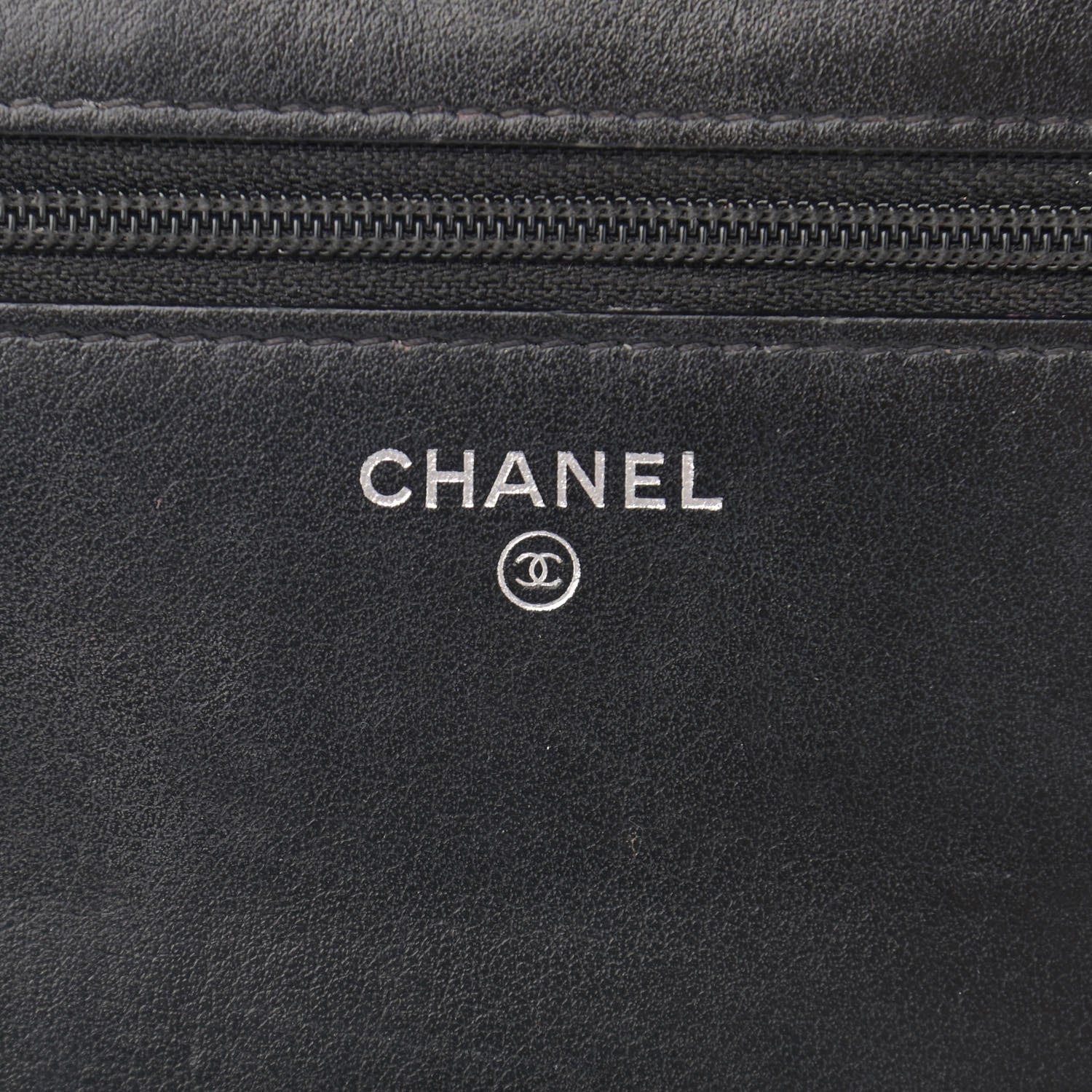 Chanel Aged Calfskin Quilted Gabrielle Wallet On Chain WOC Black 6 of 16