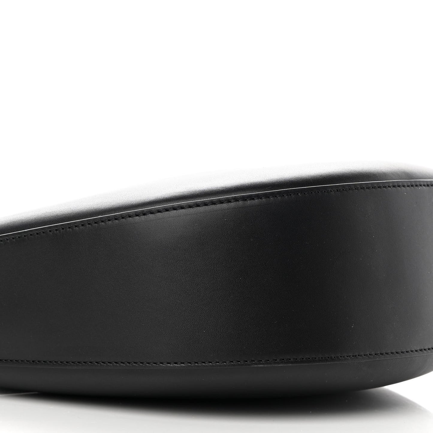 Satin Calfskin Jacquard Luna Bag Black