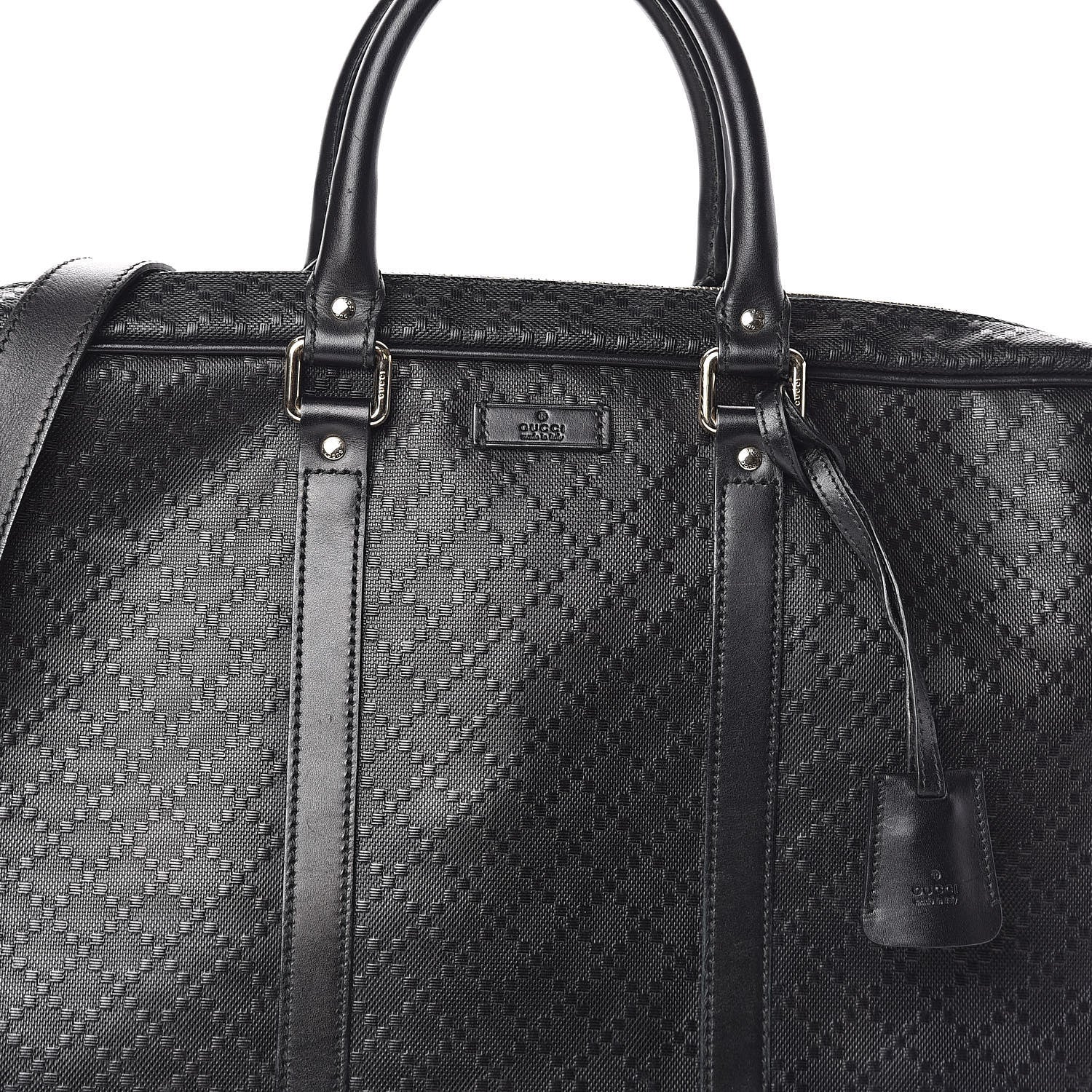 Gucci Diamante Signature Briefcase Black 7 of 9
