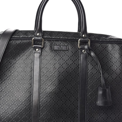 Gucci Diamante Signature Briefcase Black 7 of 9