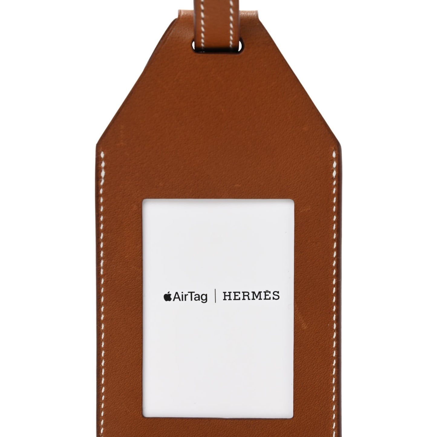 Fawn Barenia AirTag Travel Tag Fauve