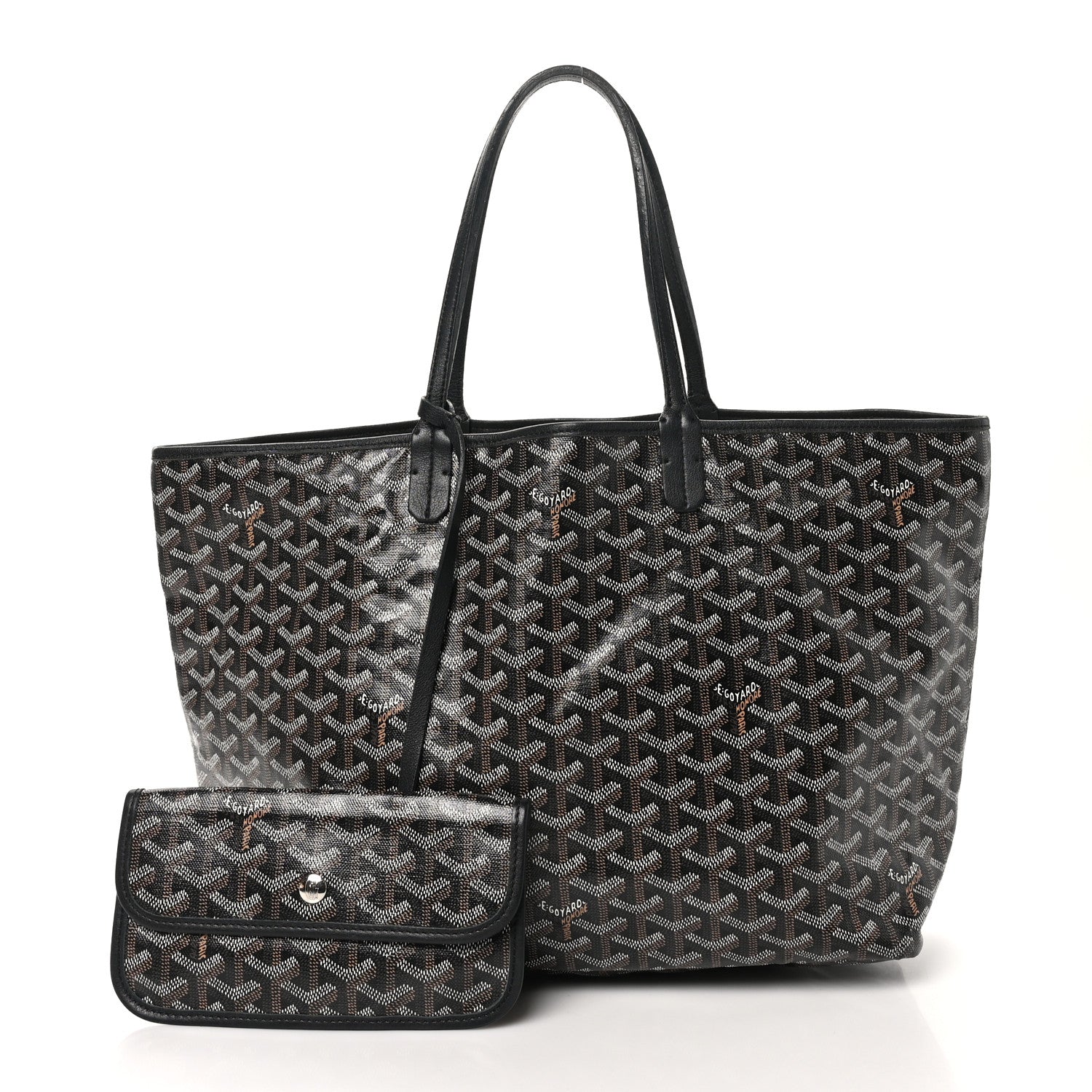 Goyard Goyardine Saint Louis PM Black 3 of 14