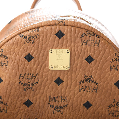 MCM Visetos Year Of The Mouse Small Stark Backpack Cognac 4 of 4