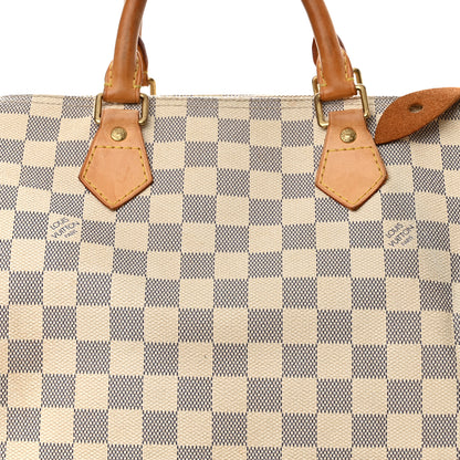 Louis Vuitton Damier Azur Speedy 30 9 of 16