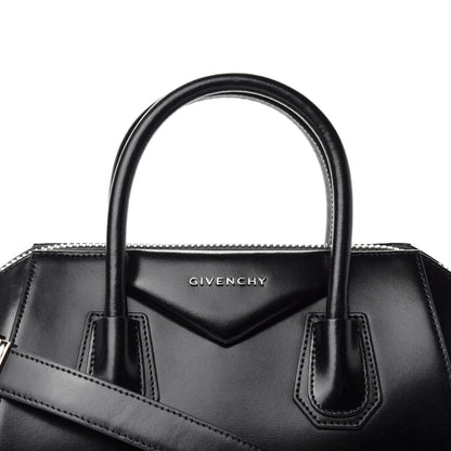 Givenchy Shiny Lord Calfskin Small Antigona Black 10 of 10