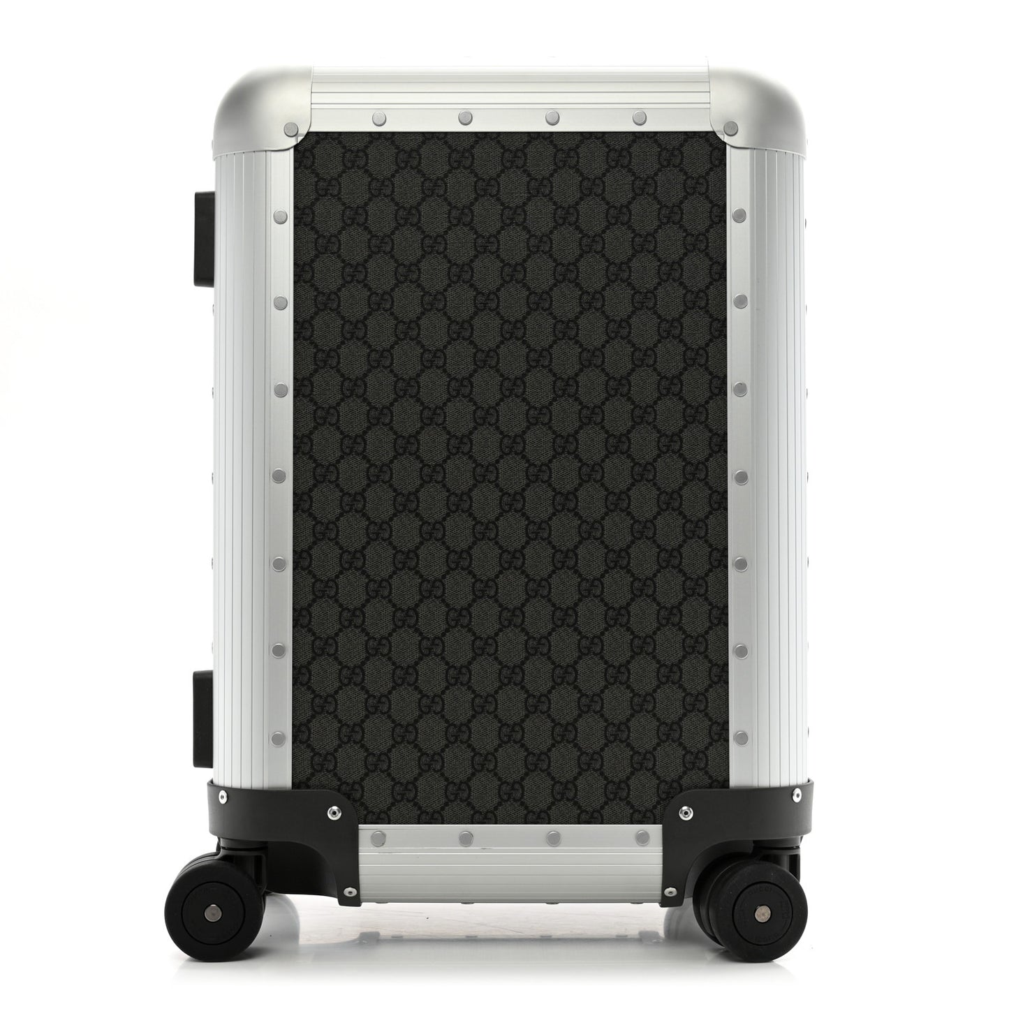 GG Supreme Monogram Porter Cabin Trolley Black