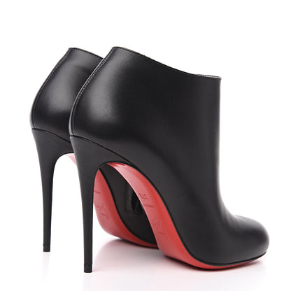 Christian Louboutin Calfskin Bellissima 100 Ankle Boots 37.5 Black 4 of 9