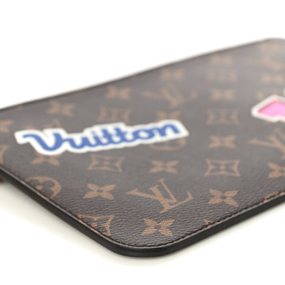 Louis Vuitton Monogram World Tour Neverfull MM GM Pochette 10 of 12